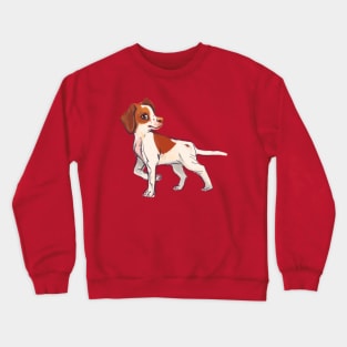 English pointer dog Crewneck Sweatshirt